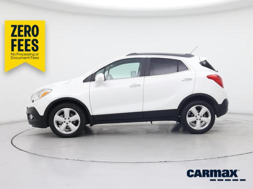 White 2015 Buick Encore Leather