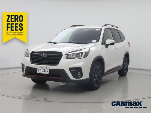 White 2020 Subaru Forester Sport