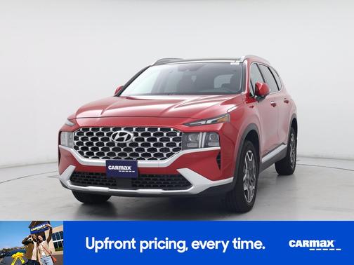 Red 2023 Hyundai SANTA FE HEV Limited