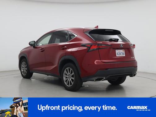 Red 2019 Lexus NX 300