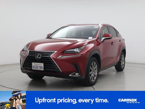 Red 2019 Lexus NX 300