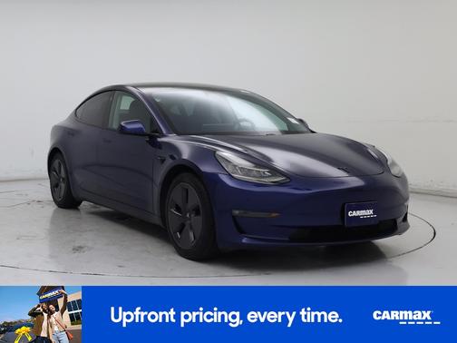Blue 2021 Tesla Model 3 Long Range