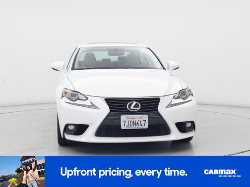 White 2015 Lexus IS 250