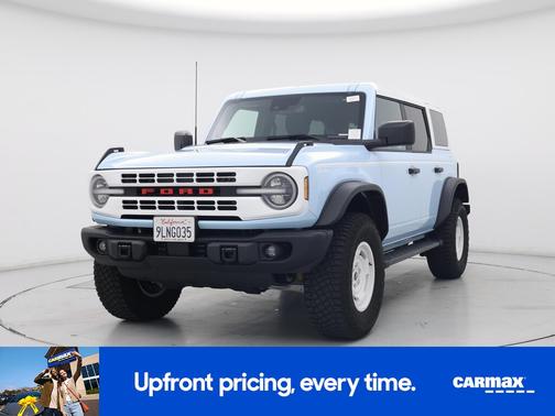 Blue 2024 Ford Bronco Heritage Edition