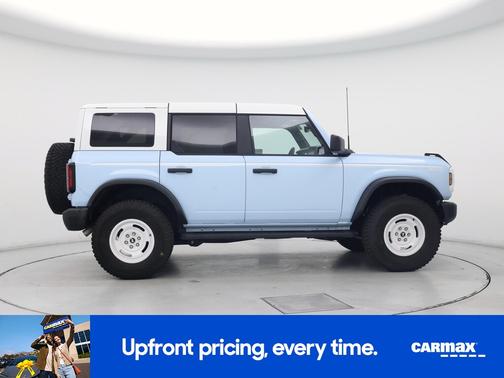 Blue 2024 Ford Bronco Heritage Edition