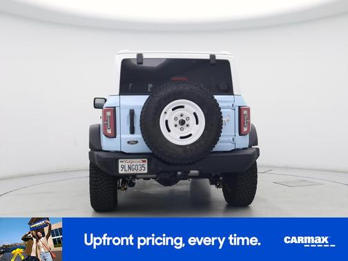Blue 2024 Ford Bronco Heritage Edition
