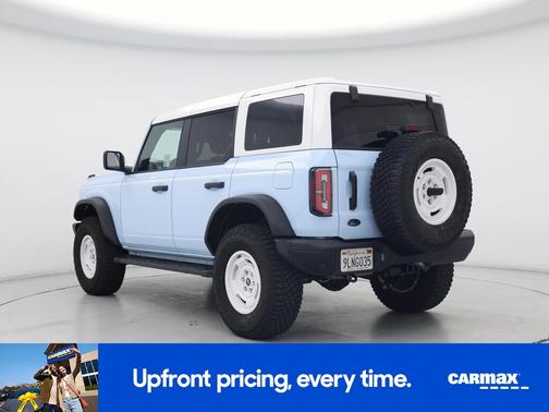 Blue 2024 Ford Bronco Heritage Edition