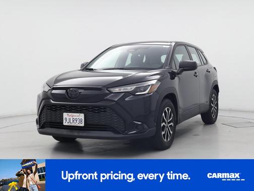 Black 2023 Toyota Corolla Cross Hybrid S