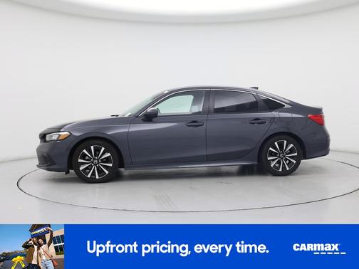 Gray 2024 Honda Civic EX