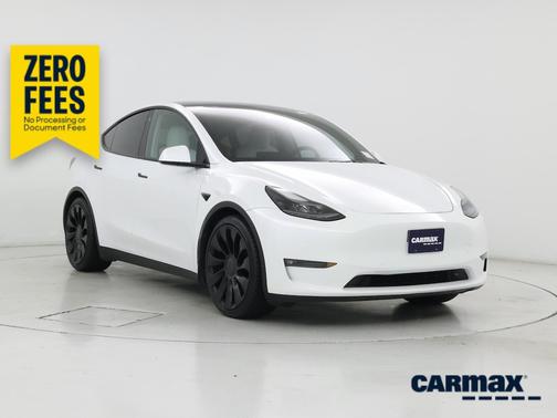 White 2022 Tesla Model Y Performance