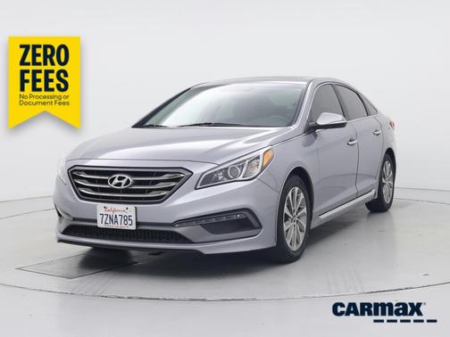 Silver 2017 Hyundai SONATA Sport