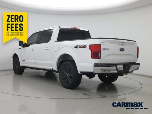 White 2018 Ford F-150 Lariat