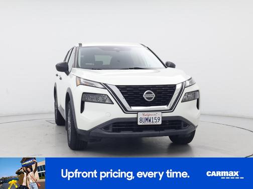 White 2021 Nissan Rogue S