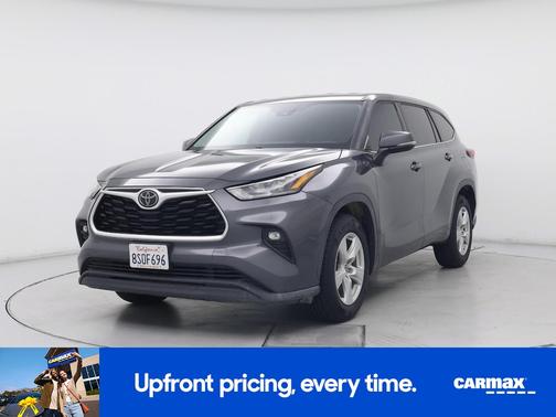 Gray 2020 Toyota Highlander LE