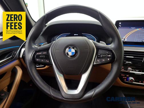 White 2021 BMW 530e