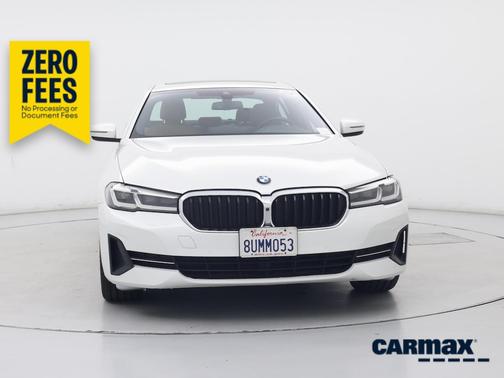 White 2021 BMW 530e