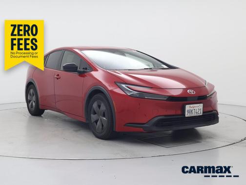 Red 2024 Toyota Prius LE