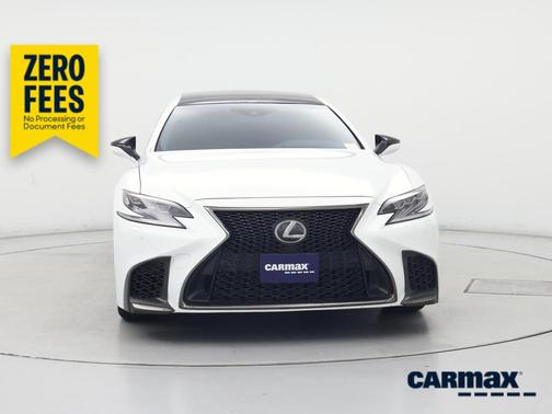 White 2018 Lexus LS 500 F-Sport