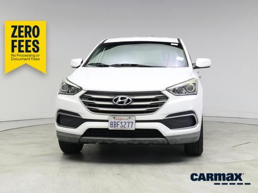 White 2018 Hyundai Santa Fe Sport