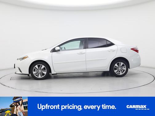 White 2015 Toyota Corolla LE Eco Plus