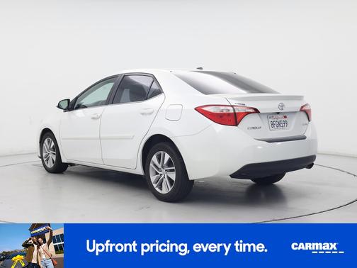 White 2015 Toyota Corolla LE Eco Plus