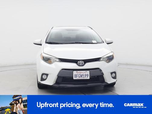 White 2015 Toyota Corolla LE Eco Plus