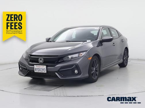 Gray 2021 Honda Civic EX