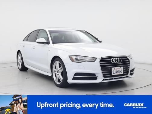 White 2016 Audi A6 Premium Plus