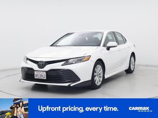 White 2020 Toyota Camry LE