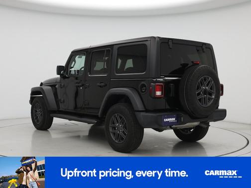 Black 2024 Jeep Wrangler Sport