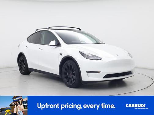 White 2021 Tesla Model Y Long Range