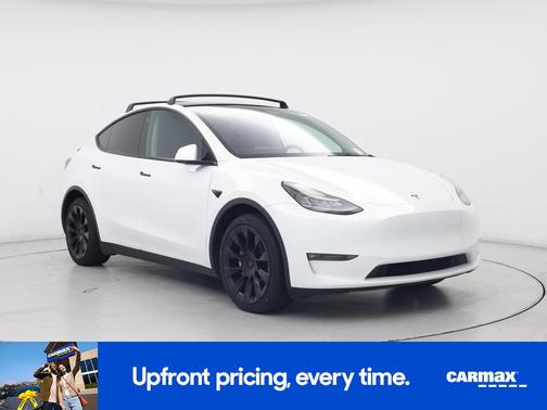 White 2021 Tesla Model Y Long Range