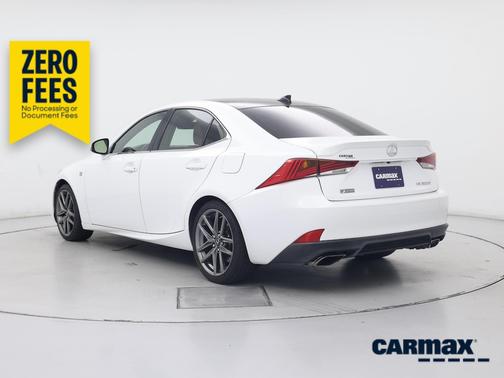White 2017 Lexus IS 200t F-Sport