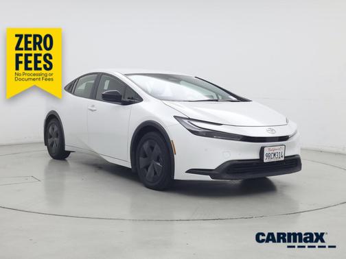 White 2024 Toyota Prius LE