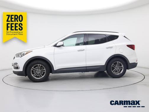 White 2017 Hyundai Santa Fe Sport