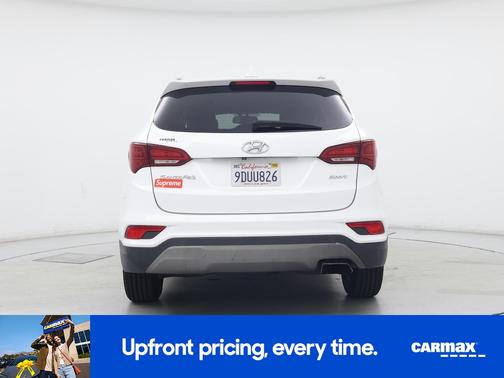 White 2017 Hyundai Santa Fe Sport