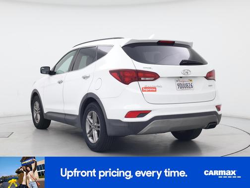 White 2017 Hyundai Santa Fe Sport