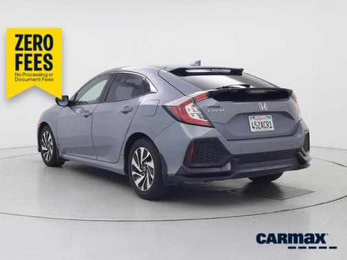 Gray 2018 Honda Civic LX