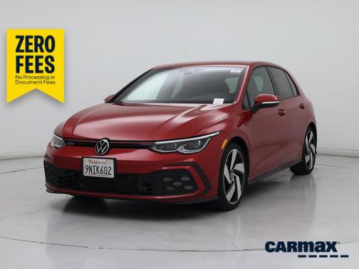 Red 2024 Volkswagen Golf GTI S