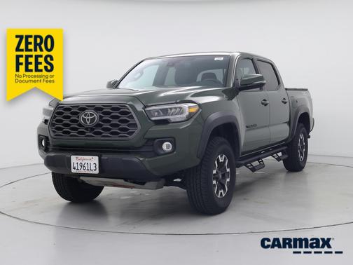 Green 2021 Toyota Tacoma TRD Off Road