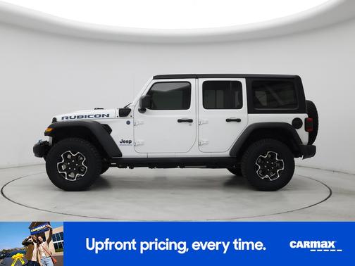 White 2023 Jeep Wrangler 4xe Unlimited Rubicon