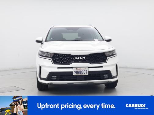 White 2023 Kia Sorento Hybrid EX