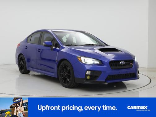 Blue 2016 Subaru WRX STI Limited