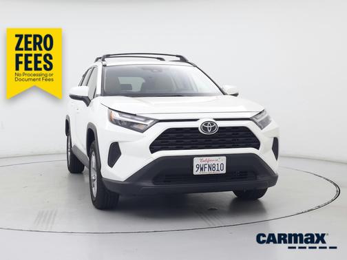 White 2025 Toyota RAV4 XLE