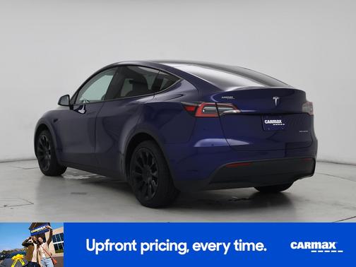 Blue 2021 Tesla Model Y Long Range