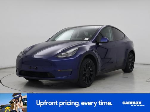 Blue 2021 Tesla Model Y Long Range