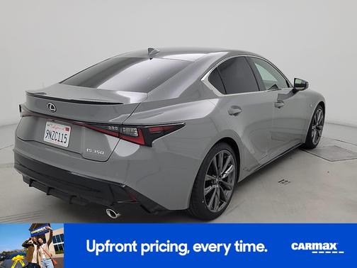 Gray 2024 Lexus IS 350 F-Sport