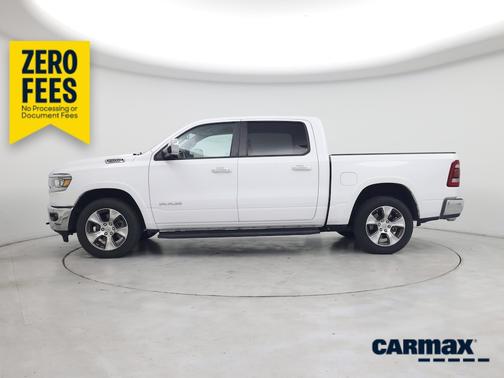 White 2020 RAM 1500 Laramie