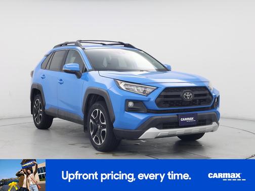 Blue 2019 Toyota RAV4 Adventure