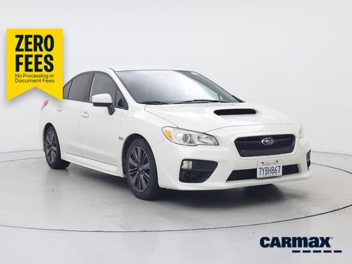 White 2015 Subaru WRX